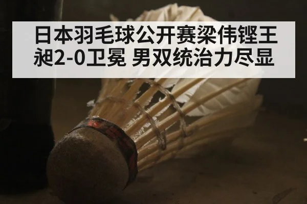 日本羽毛球公开赛梁伟铿王昶2-0卫冕 男双统治力尽显